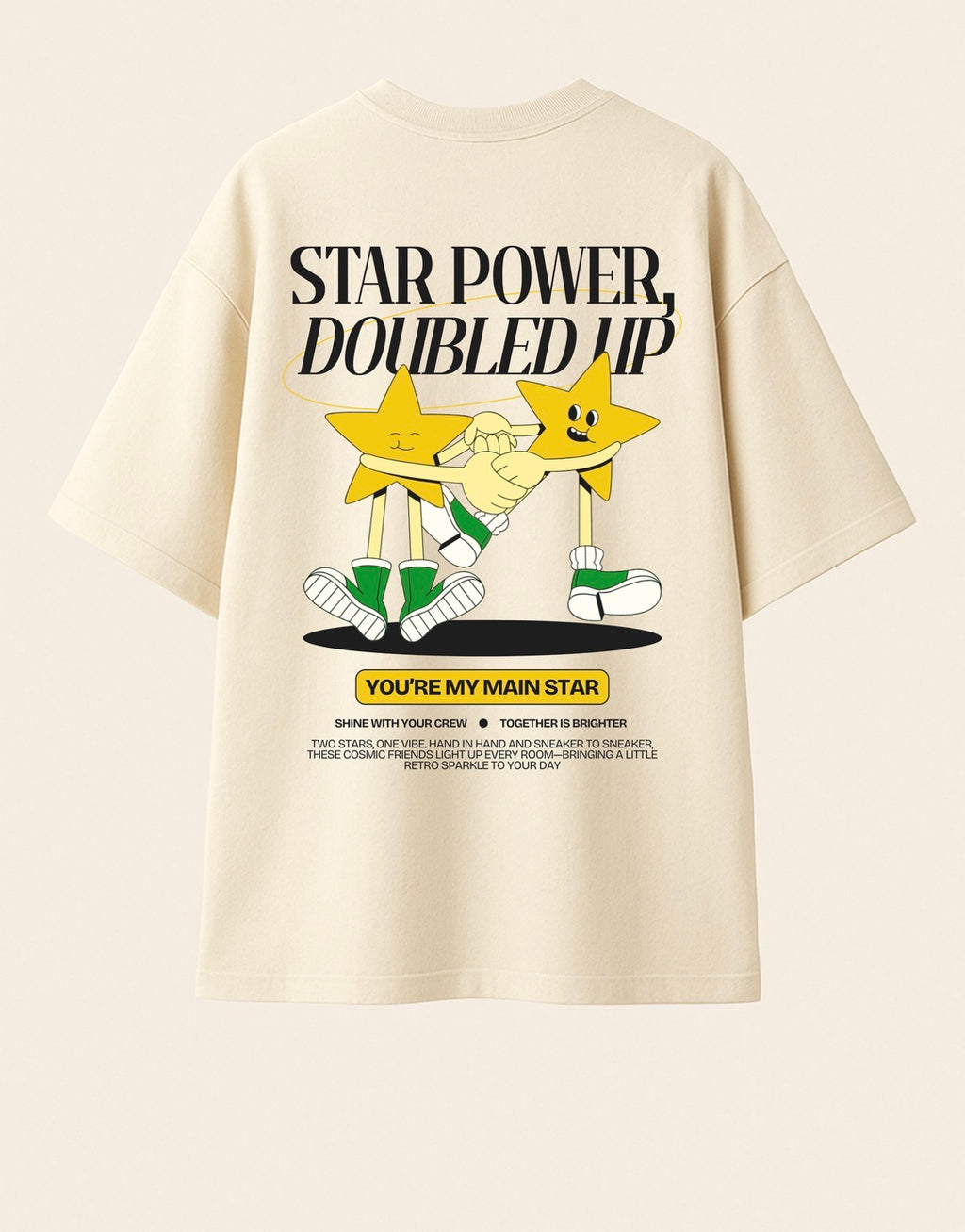Premium STAR POWER Oversized T-shirt