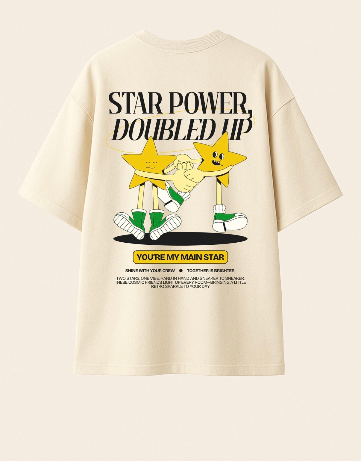 Premium STAR POWER Oversized T-shirt