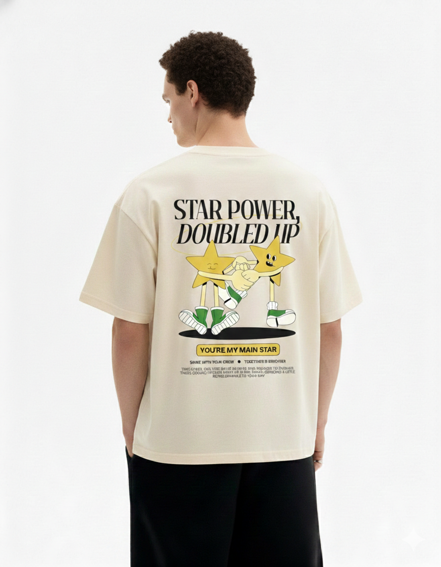 Premium STAR POWER Oversized T-shirt